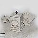 kit : Box and napkin holder ' Tea pair'. Utensils. galichkina. Online shopping on My Livemaster.  Фото №2