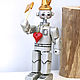 Tin Woodman wooden toy, Miniature figurines, Moscow,  Фото №1