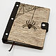 Notebook A6 made of wood and genuine leather. Notebooks. semejnaya-masterskaya-bambuk. Online shopping on My Livemaster.  Фото №2