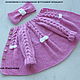 Cardigan Barbie growth 80. Sweater Jackets. Kseniya Maximova. Online shopping on My Livemaster.  Фото №2