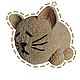 Вязанная плюшевая игрушка-обнимашка подарок котик, Амигуруми куклы и игрушки, Екатеринбург,  Фото №1