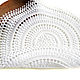 Napkin 40 cm white crocheted. Doilies. BarminaStudio (Marina)/Crochet (barmar). Online shopping on My Livemaster.  Фото №2