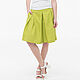 Skirt-shorts made of 100% linen, Skirt shorts, Tomsk,  Фото №1