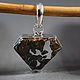 Метеорит Сеймчан метеоритный кулон серебро подарок из космоса. Кулон. MeteoriteArt. Интернет-магазин Ярмарка Мастеров.  Фото №2