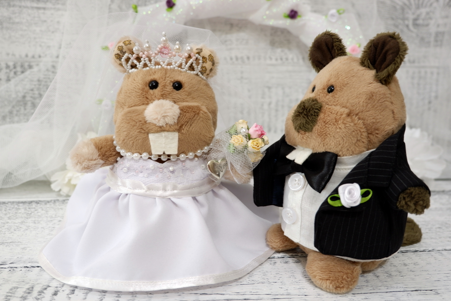 Изготовление свадебной игрушки