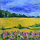 Paintings: field, Pictures, Moscow,  Фото №1