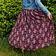 Long skirt chiffon frisayz. Skirts. IndianBoho. Online shopping on My Livemaster.  Фото №2