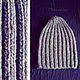 Knitted man's hats For dads and their sons, Headwear Sets, Minsk,  Фото №1