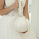 Свадебная сумка горошина Princess Wedding "Tinker Bell". Классическая сумка. Coche. Интернет-магазин Ярмарка Мастеров.  Фото №2