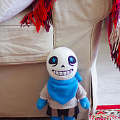 Куклы и игрушки handmade. Livemaster - original item Sans Blueberry Underswap Undertale AU. Handmade.