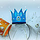 Ободок новогодний "Корона для принцессы". Диадемы детские. Юлия Сухинина. Ярмарка Мастеров.  Фото №6