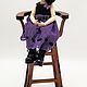 Высокий барный стул с подлокотником для кукол от 30 до 70+см. Мебель для кукол. Такуми БЖД (takumibjd). Ярмарка Мастеров.  Фото №6