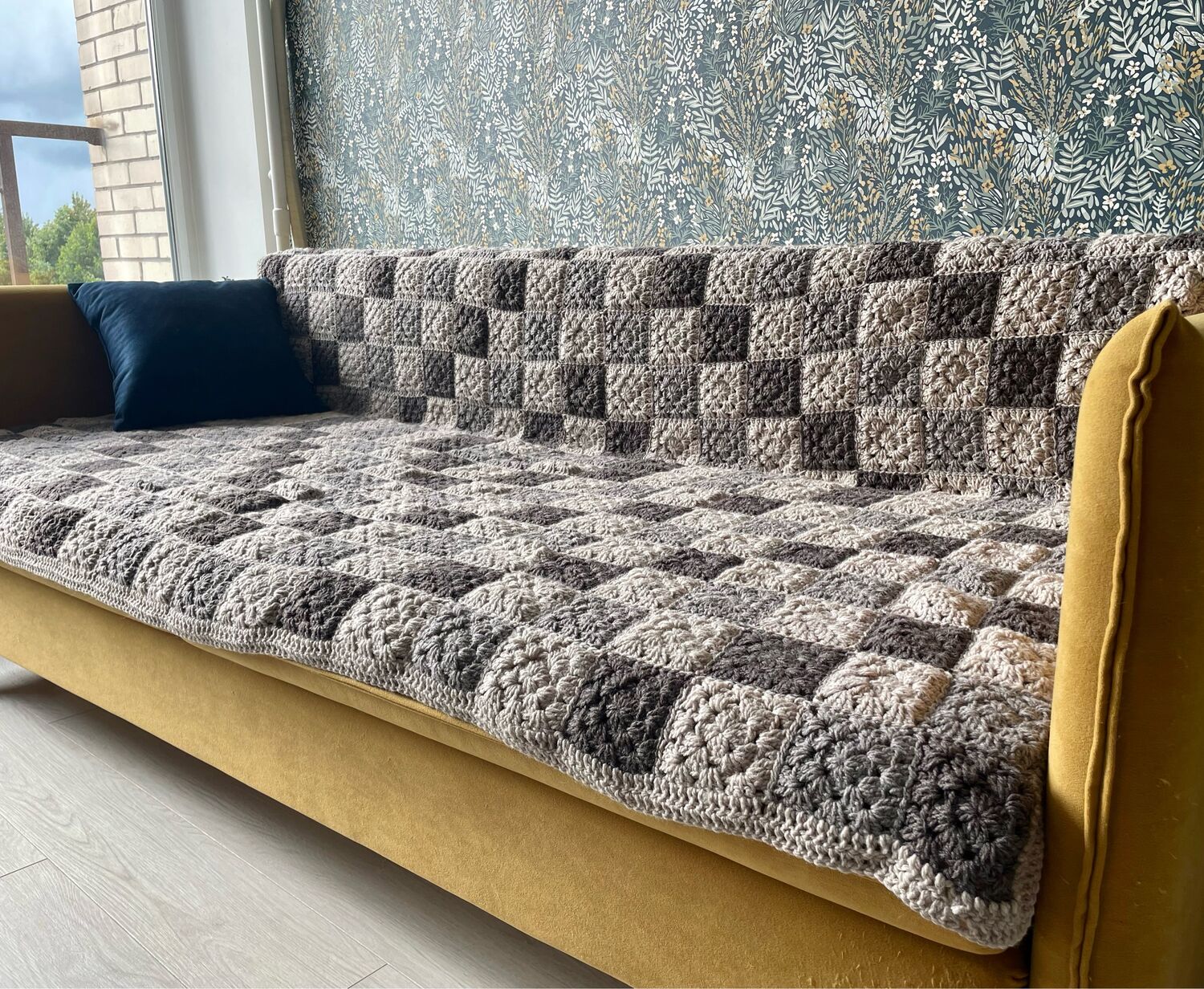 Плед покрывало ручной вязки в интернет-магазине на Ярмарке Мастеров ...