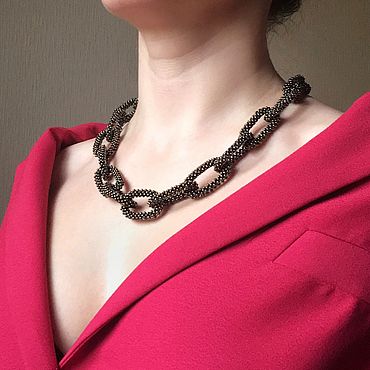 Украшения ручной работы. Ярмарка Мастеров - ручная работа Колье: Цепь. Handmade.