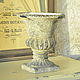 Pot on a leg concrete medium Shabby chic Vintage Provence Antique. Vases. Decor concrete Azov Garden. My Livemaster. Фото №4
