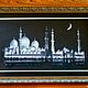 Вышивка на заказ : "Мечеть шейха Зайда". Картины. Art21. Ярмарка Мастеров.  Фото №4