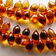 Цитрин редкого цвета!, ААА+, бусины бриолет капля росы,  5-7 мм. Бусины. magic beads. Ярмарка Мастеров.  Фото №5