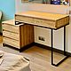 Loft-style dressing table made of solid oak, Tables, Ivanovo,  Фото №1