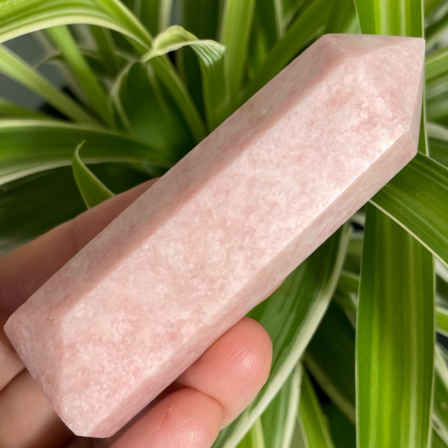 Розовый Опал. Обелиск 8.4 см. Перу купить в интернет-магазине Ярмарка ...