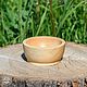 Wooden bowl made of Siberian cedar 105 mm. T38, Utensils, Novokuznetsk,  Фото №1