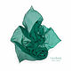 Silk Handkerchief Emerald Green handkerchief Batik silk 100%. Shawls1. Silk Batik Watercolor ..VikoBatik... Online shopping on My Livemaster.  Фото №2