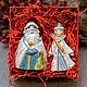 New Year's gift - Snow Maiden and Santa Claus, Ded Moroz and Snegurochka, Sergiev Posad,  Фото №1