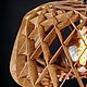 Деревянный светильник Нэст орех, люстра из дерева, подвесная лампа. Потолочные и подвесные светильники. Деревянные светильники Woodshire (woodshire). Ярмарка Мастеров.  Фото №4