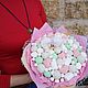 Заказать Букет из сладостей и зефира "Раффаелка". 'СпецБукет' - Съедобные букеты. Ярмарка Мастеров. . Съедобные букеты Фото №3