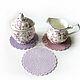 Crocheted napkins - coasters. Swipe. Cross stitch and beads!. My Livemaster. Фото №10