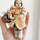 Ватная игрушка Девочка с подснежниками 12 месяцев, Игрушки, Йошкар-Ола,  Фото №1