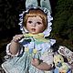 Easter Bunny Collector's porcelain doll, Dolls, Munich,  Фото №1