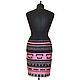 Order Luxurious designer skirt knitted Jersey with embroidery. Beau monde (vipbomond). Livemaster. . Skirts Фото №3