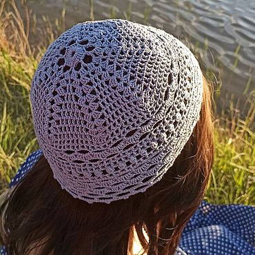 Аксессуары ручной работы. Ярмарка Мастеров - ручная работа Шапочка летняя 2. Handmade.