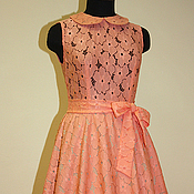 Одежда handmade. Livemaster - original item Bright lace dress. Handmade.