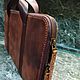 Чехол сумка скрутка органайзер для поварских ножей. Чехол. MaSoni  leather Елена. Ярмарка Мастеров.  Фото №6