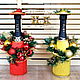 Vintage New Year's champagne, champagne decoration for the new year. Bottle design. Дом креативного декора
        Wedge Magic. My Livemaster. Фото №6