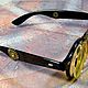 Steampunk style sunglasses ' Sherlock Holmes'. Glasses. Neformal-World (Alexander Rusanov). Ярмарка Мастеров.  Фото №4