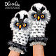 Polar Owl Mittens-2, Mittens, Moscow,  Фото №1