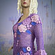blouse: Blouse lilac Lilac garden, Blouses, Prokhladny,  Фото №1