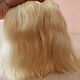 Mohair tress of straight hair, (wheat) (for dolls). Doll hair. Hair and everything for dolls. My Livemaster. Фото №4