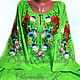 Dress c embroidery 'wildflowers', Dresses, Slavyansk-on-Kuban,  Фото №1