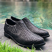 Обувь ручной работы handmade. Livemaster - original item Shoes from Python. Handmade.