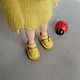 Sandals for doll ob11 color - lemon 18mm. Clothes for dolls. Olga Safonova. My Livemaster. Фото №4