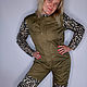 Jumpsuits: Motorcycle jumpsuit for women textile, Jumpsuits & Rompers, Pushkino,  Фото №1