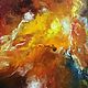 Order Cosmos oil painting abstract palette knife. paintmart (oikos). Livemaster. . Pictures Фото №3