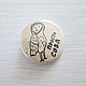Icon 'Just An Owl', Badge, Moscow,  Фото №1