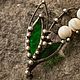 Lily of the Valley brooch (bro-006), Brooches, St. Petersburg,  Фото №1