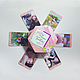 Photo Album 'Hexagon'. Souvenirs with wishes. fotokorobka--magicbox. Online shopping on My Livemaster.  Фото №2