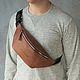Men's waist bag 'Foster', Waist Bag, Yaroslavl,  Фото №1