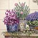 Tiles and tiles: Apron for the kitchen Lavender and Provence. Tile. Flera Daminova Rospis farfora. (artflera). Ярмарка Мастеров.  Фото №5